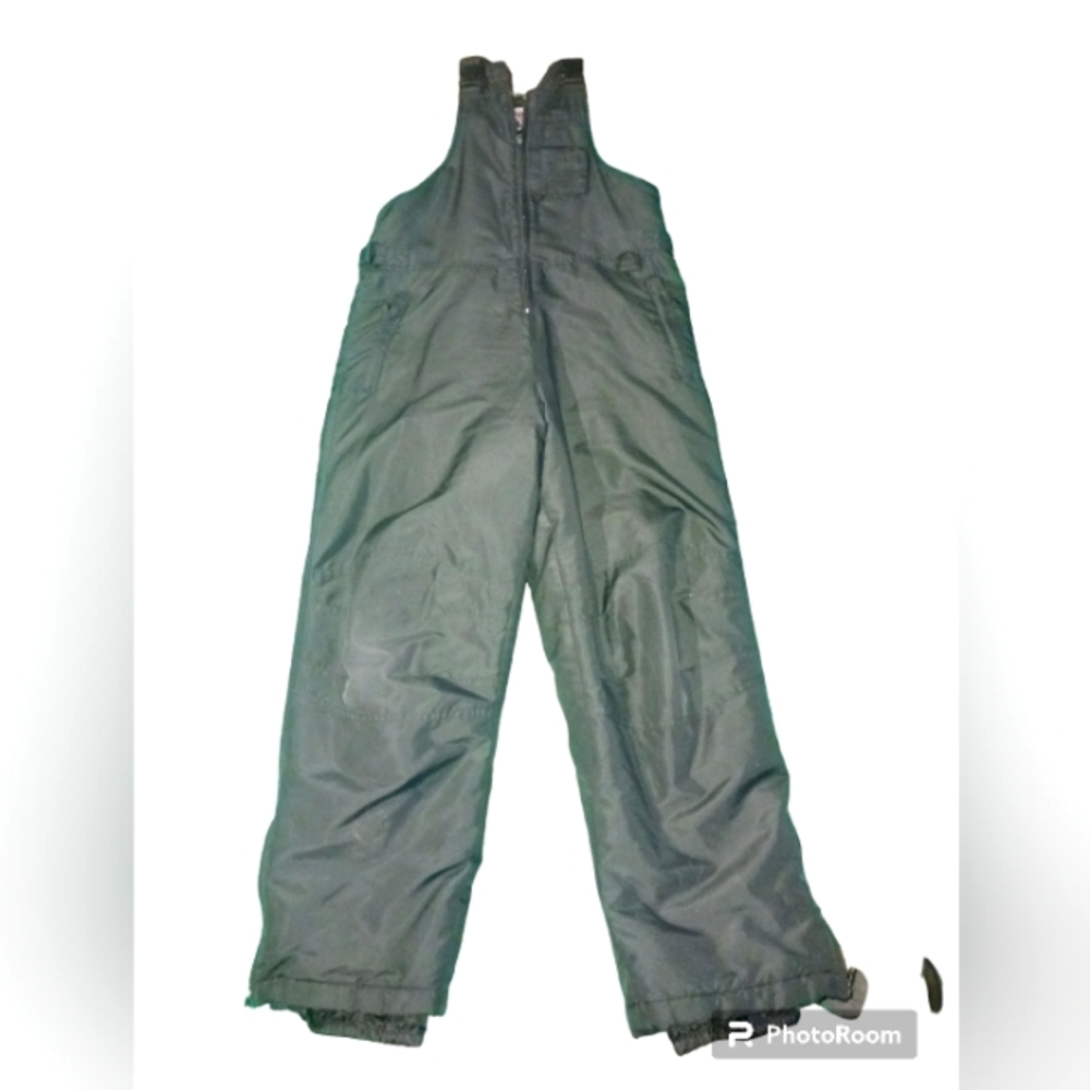 Boys 14/16 IXTREME Black Snow Pants Adjustable Shoulder/Waist Straps